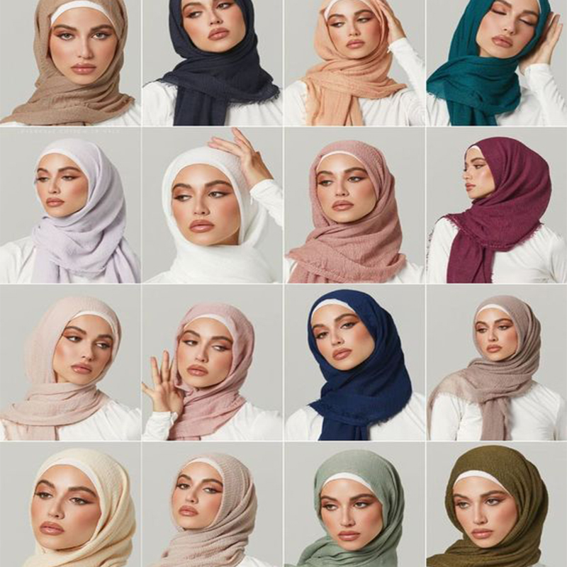 W1189 Voile Hijab conveniente e versátil