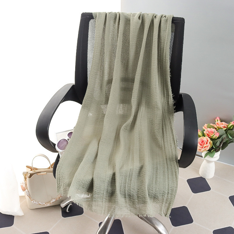 G245 Voile Hijab macio e respirável