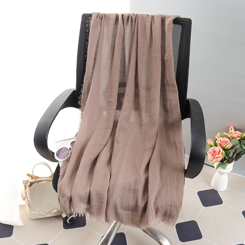 G245 Voile Hijab macio e respirável