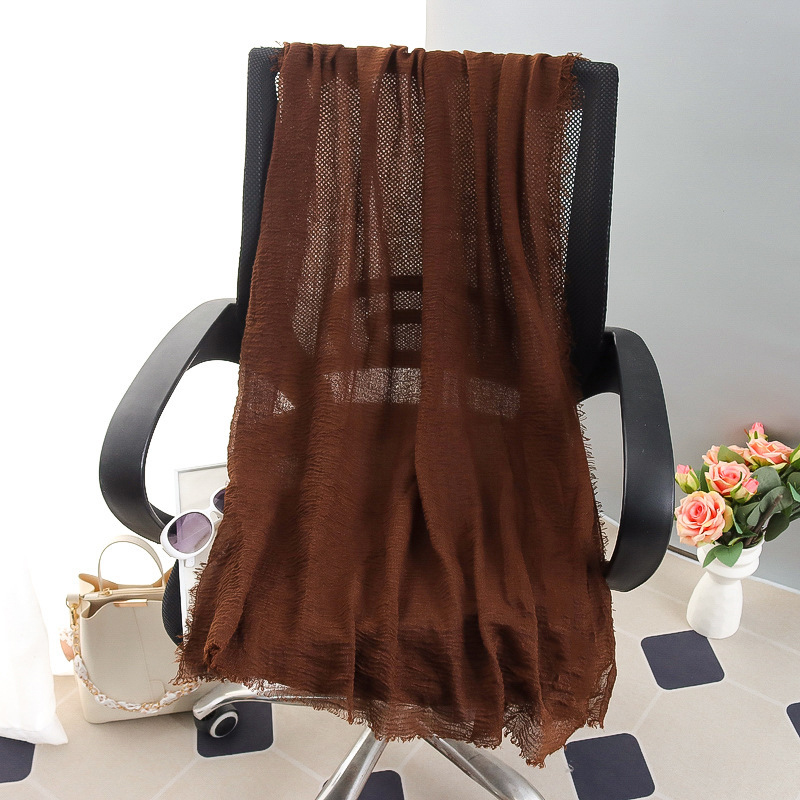 G245 Voile Hijab macio e respirável