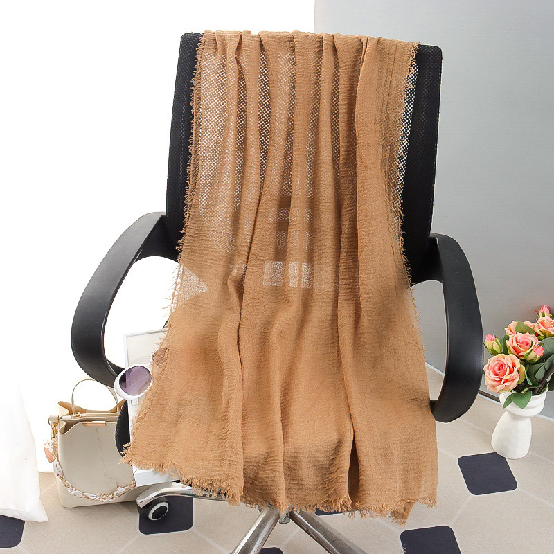 G245 Voile Hijab macio e respirável