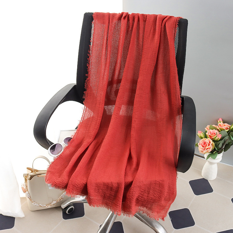 G245 Voile Hijab macio e respirável