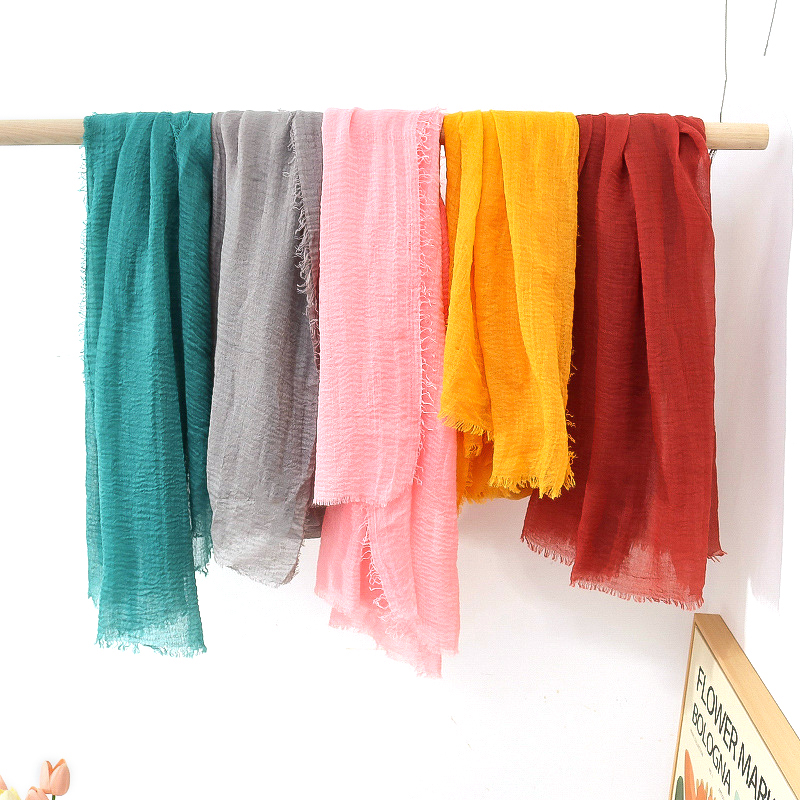 G245 Voile Hijab macio e respirável