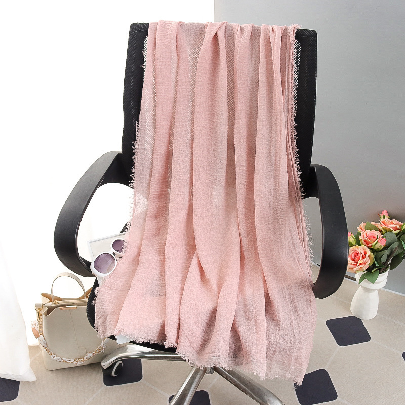 G245 Voile Hijab macio e respirável