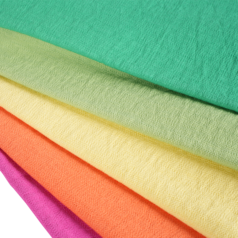 Crepe de casca de fio duplo 20d * 30s