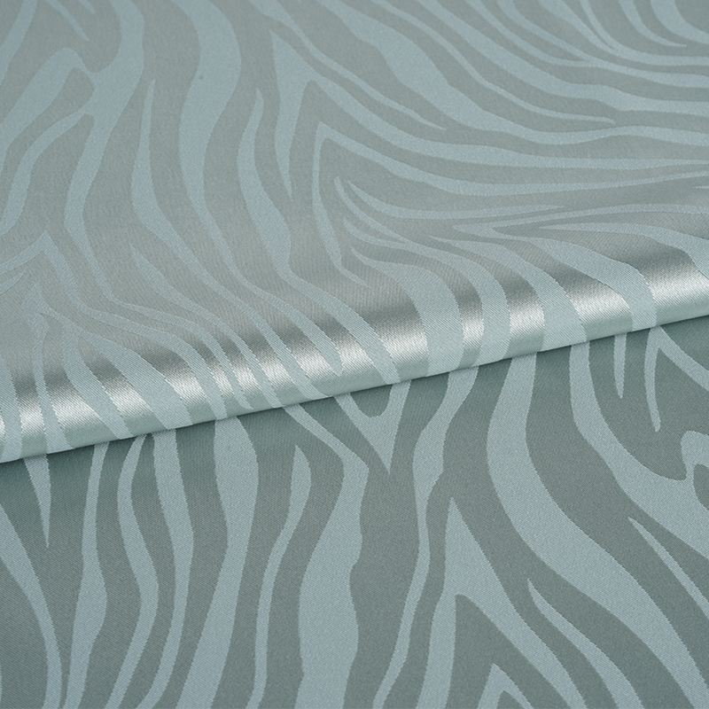 Jacquard zebra de cetim elástico 75D * 150D + 40D