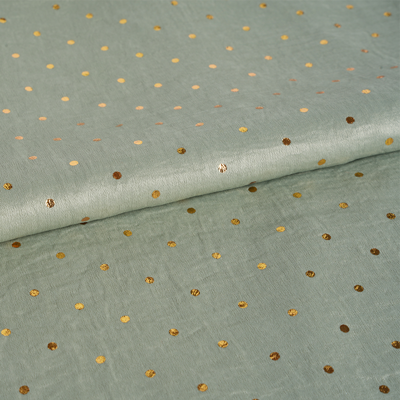 2026 Tecido de estampagem de folha de ponto de cilindro de fluxo de ar de cetim de veludo