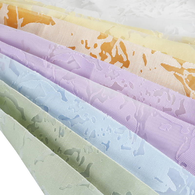 Tecido de flores queimadas RT