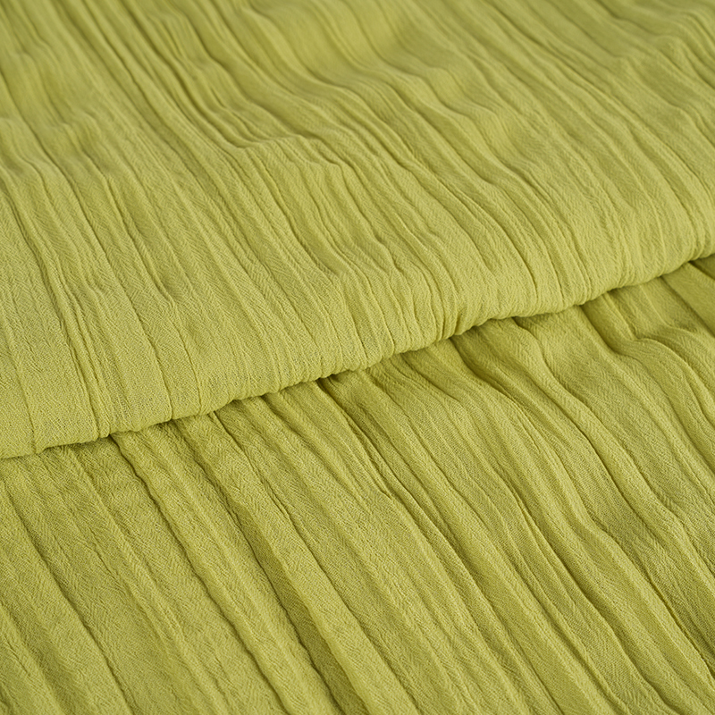 Tecidos plissados ​​de crepe de chiffon 75d