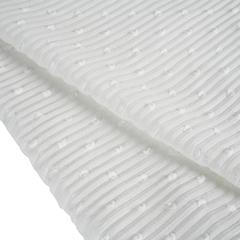 75dn Nano Crepe cortado e prensado tecido plissado crepe