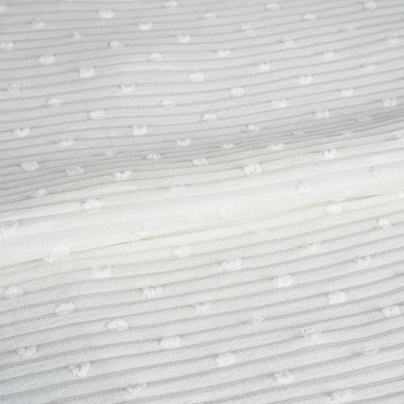 75dn Nano Crepe cortado e prensado tecido plissado crepe