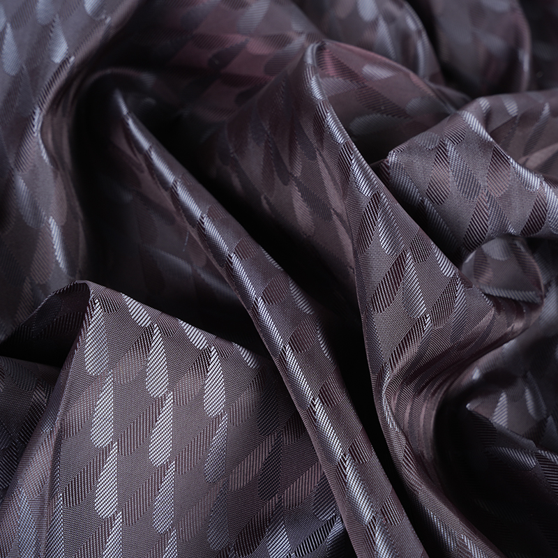 Tingimento jacquard amor simétrico bicolor catiônico de poliéster