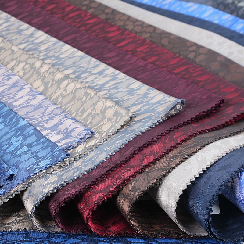 Jacquard catiônico com estampa de leopardo