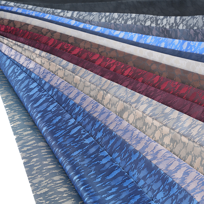 Jacquard catiônico com estampa de leopardo