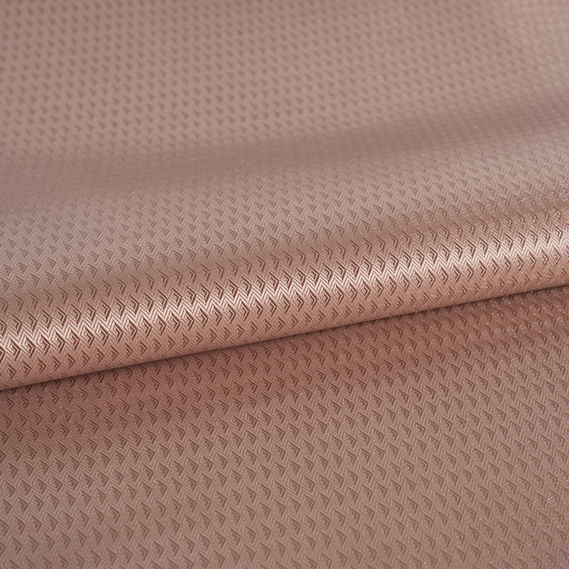 Seta dianteira e traseira de poliéster pequeno jacquard