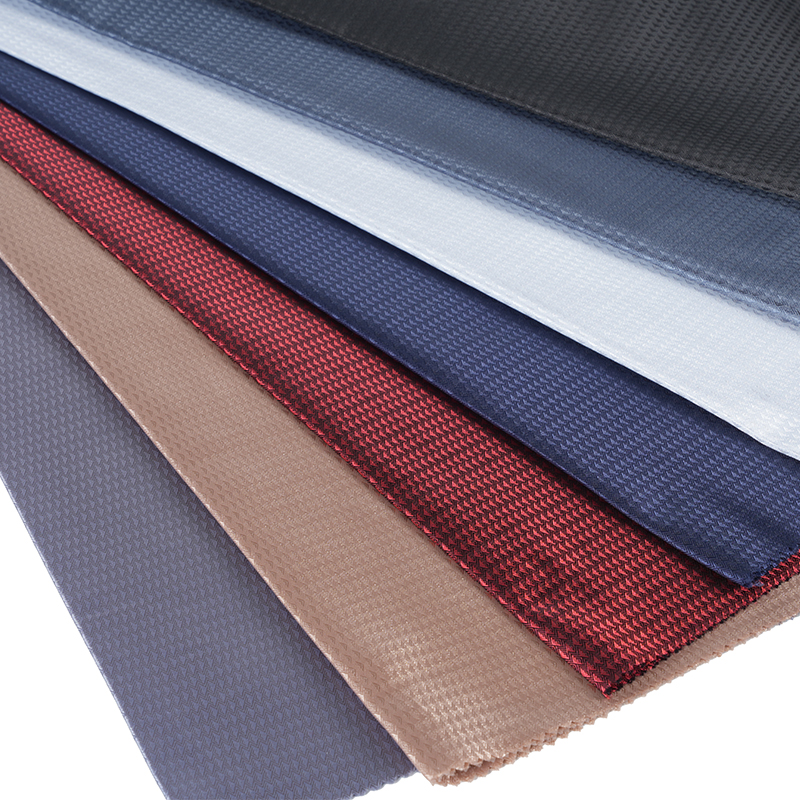 Seta dianteira e traseira de poliéster pequeno jacquard