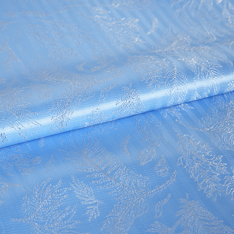 Tecido Jacquard Folha de Camisa Vermelha PV