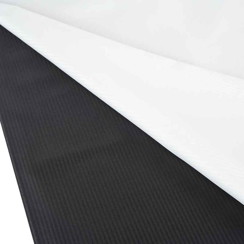 Tecido de bolso listrado jacquard tingido com fio de poliéster