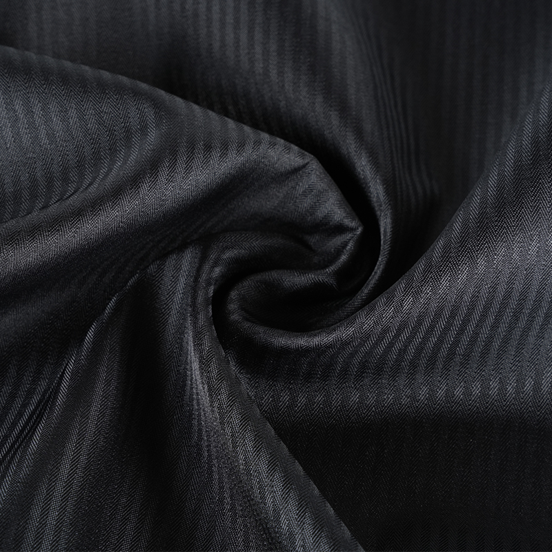 Tecido de bolso com listras de poliéster