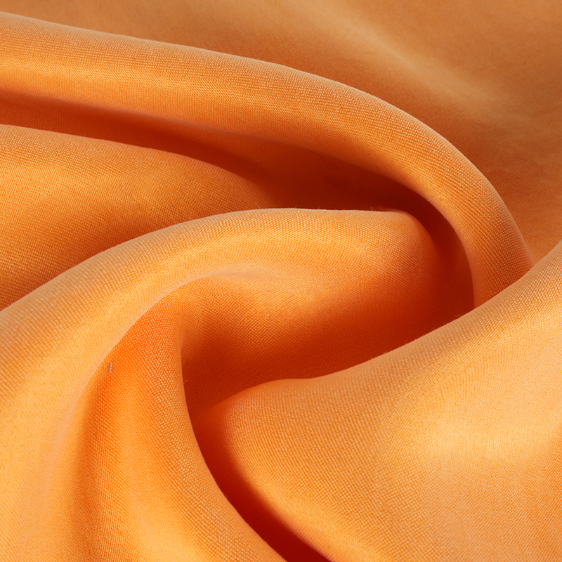 Tecido de cetim enrugado de algodão 120D * 30S Tencel