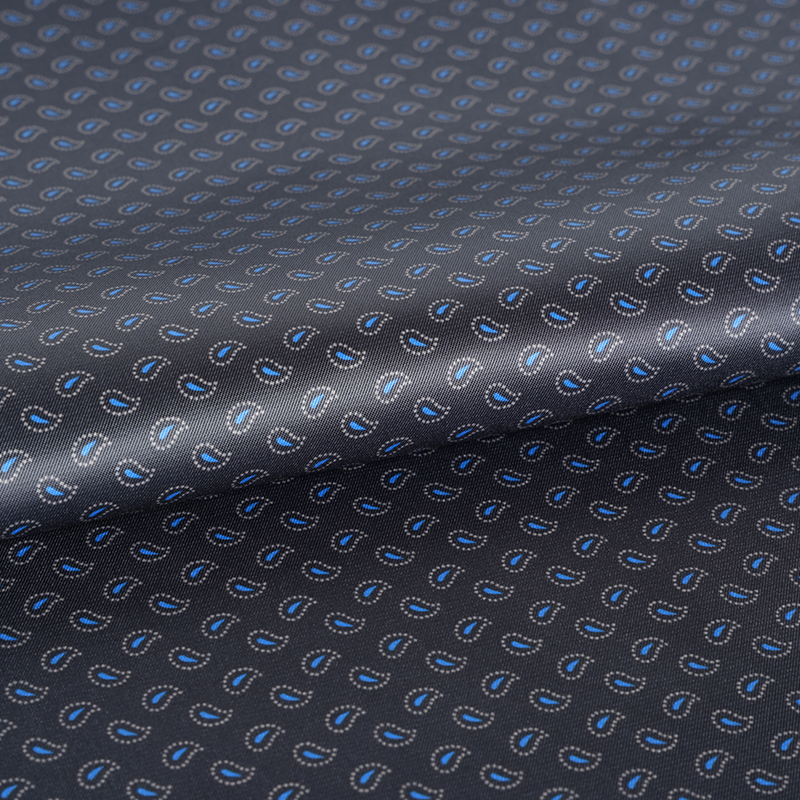 Tecido Schmidt Silk com estampa de caju pequeno