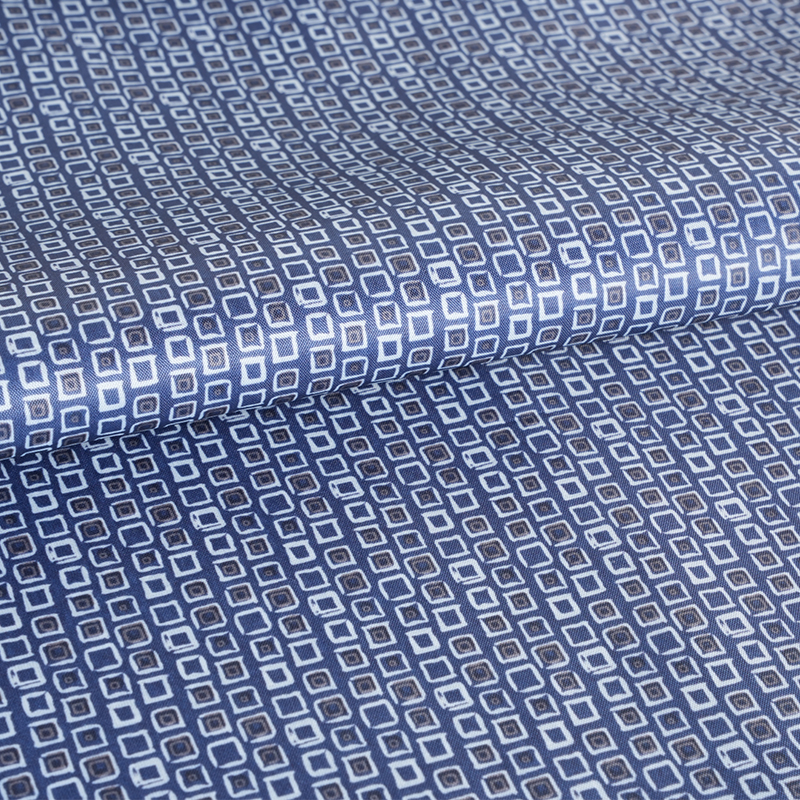 Tecido de impressão quadrada pequena de tafetá de poliéster 190T