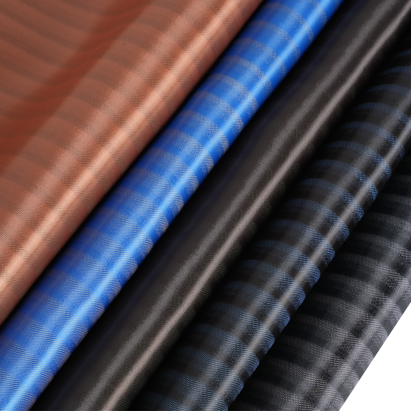 Tecido de listra oculta de cetim PV