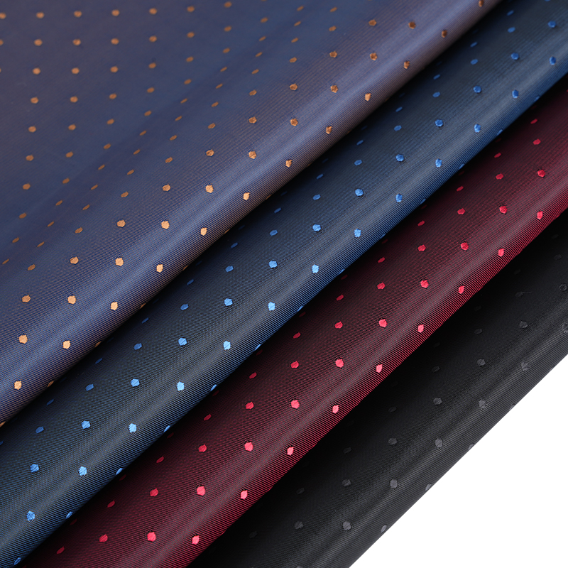 Tecido jacquard pequeno com pontos PV