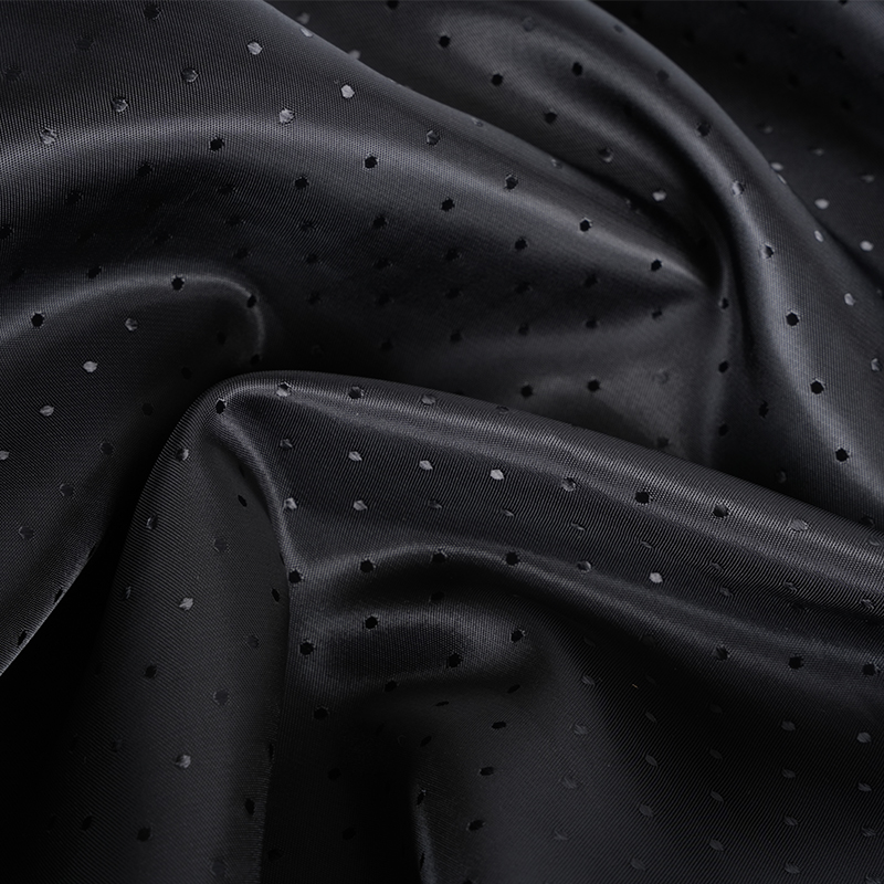 Tecido jacquard pequeno com pontos PV