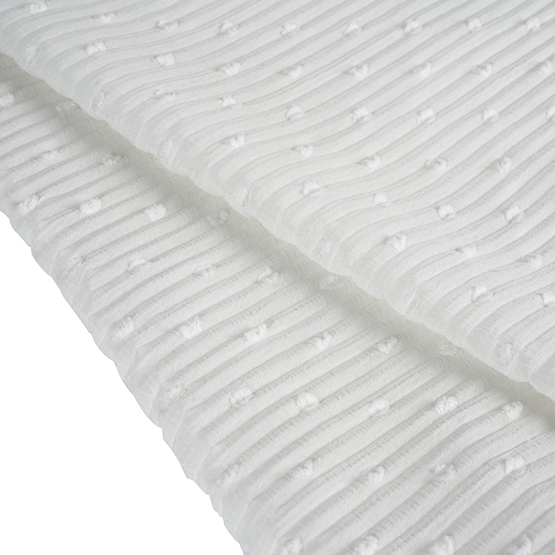 Fio de poliéster imitando tecido de impressão de espuma de folha de cânhamo