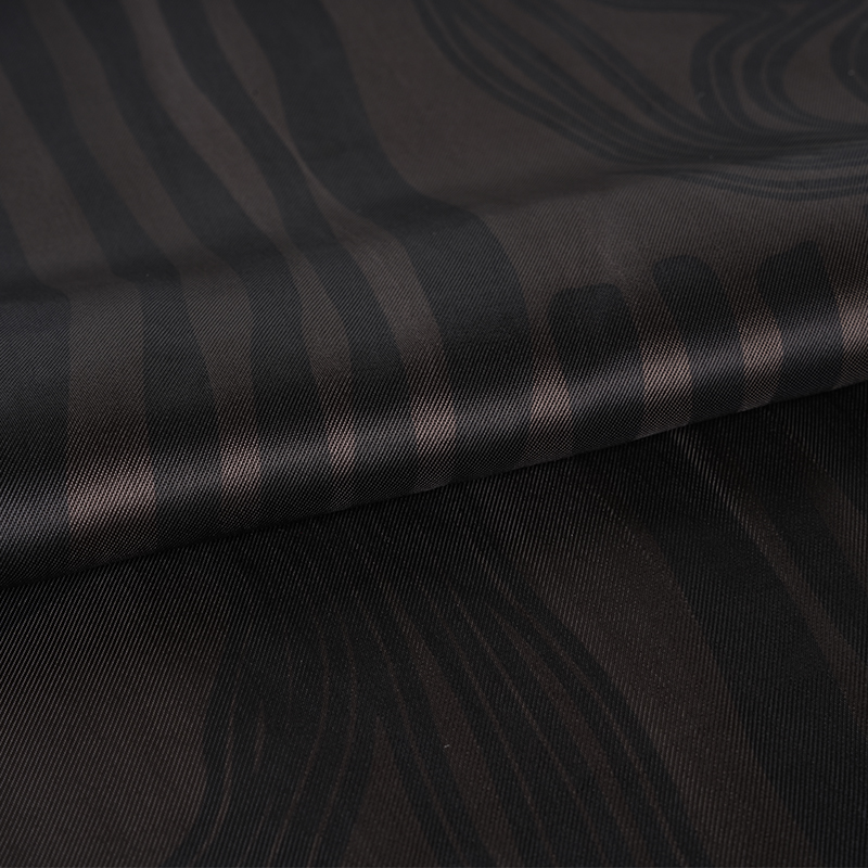 Tecido com estampa de listras de sarja rayon 120D
